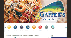 Desktop Screenshot of gafferssportspubocracoke.com